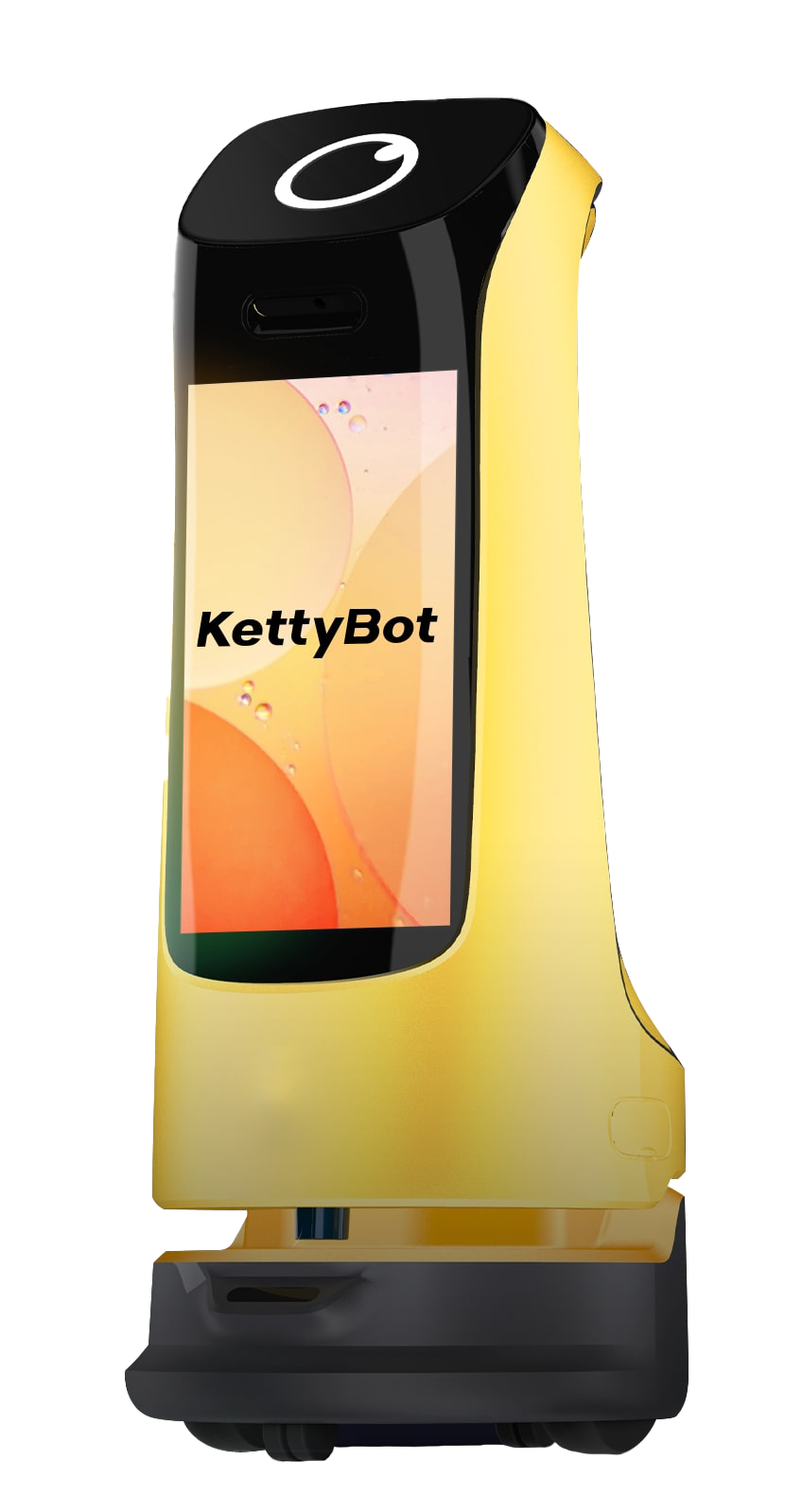 KettyBot dalla parte anteriore