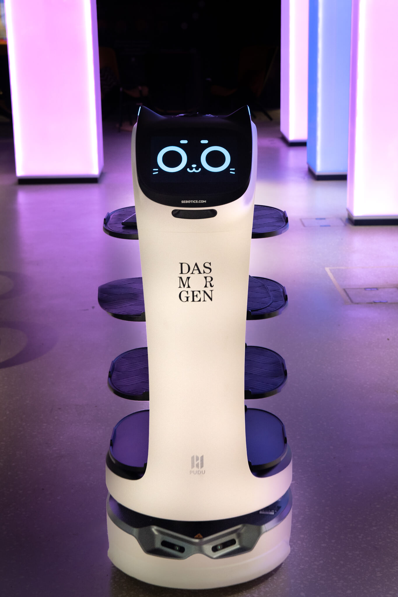 Il nostro robot di servizio presso das Morgen