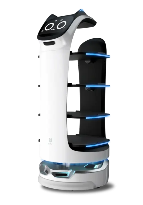 Servierroboter BellaBot von vorne