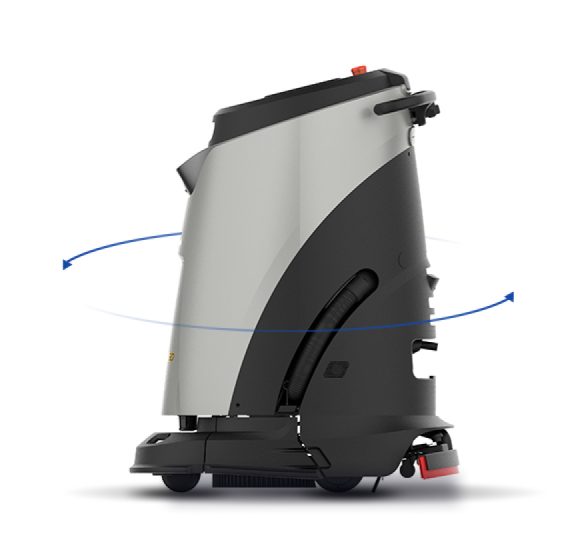 Scrubber 50 Pro cleaning robot wet vacuum automatically autonomously picks up wet 5