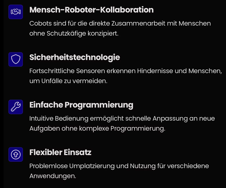Was sind kollaborative Roboter