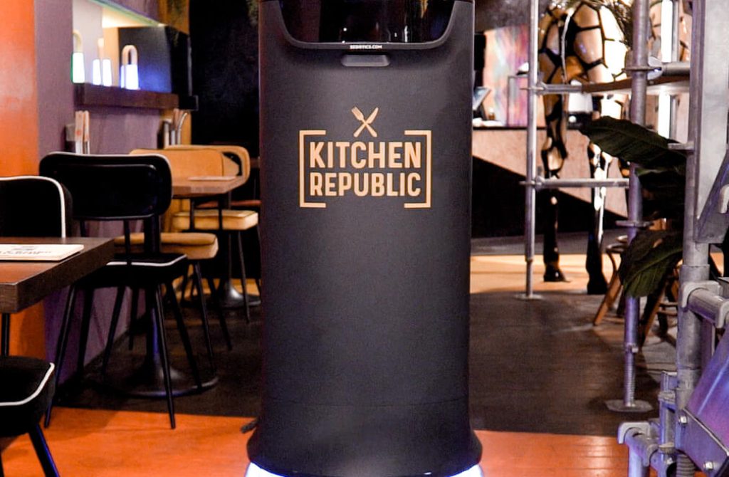 HolaBot in the Kitchen Republic in Zurich by the Wiesner Gastronomy family